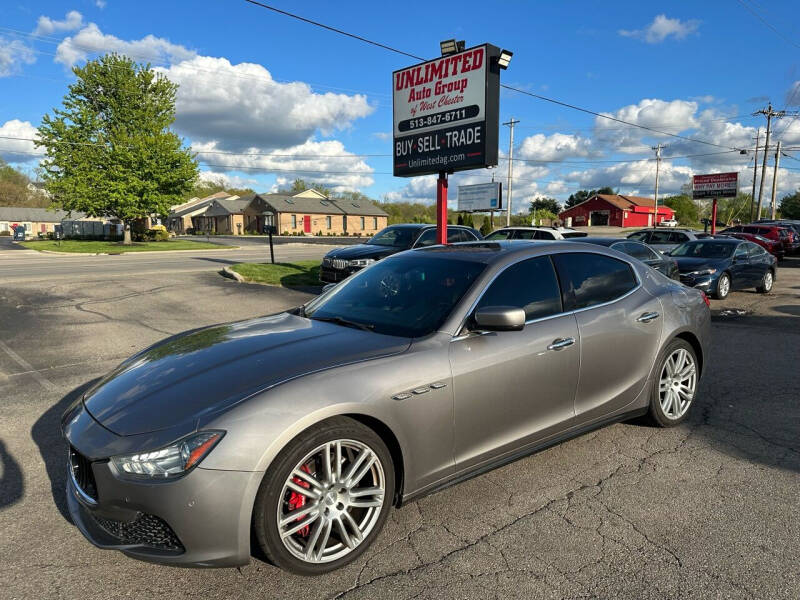 2016 Maserati Ghibli for sale at Unlimited Auto Group in West Chester OH