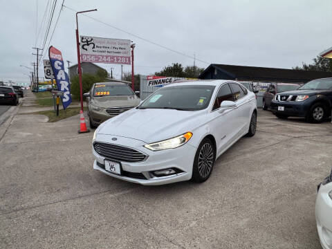 2017 Ford Fusion Hybrid for sale at Coqui Auto Sales in La Feria TX