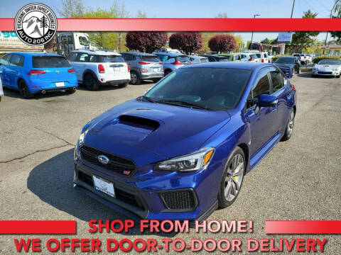 2019 Subaru WRX for sale at Auto 206, Inc. in Kent WA