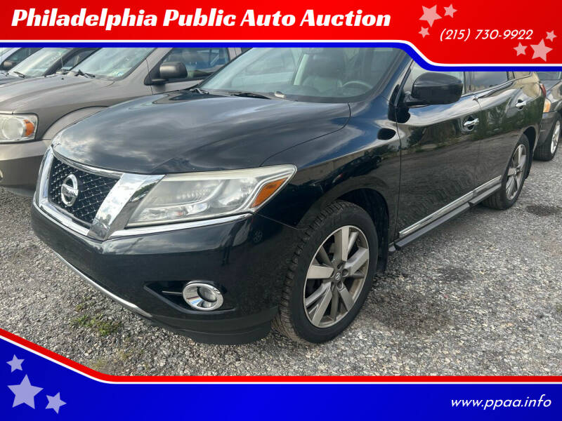 2014 Nissan Pathfinder for sale at Philadelphia Public Auto Auction in Philadelphia PA