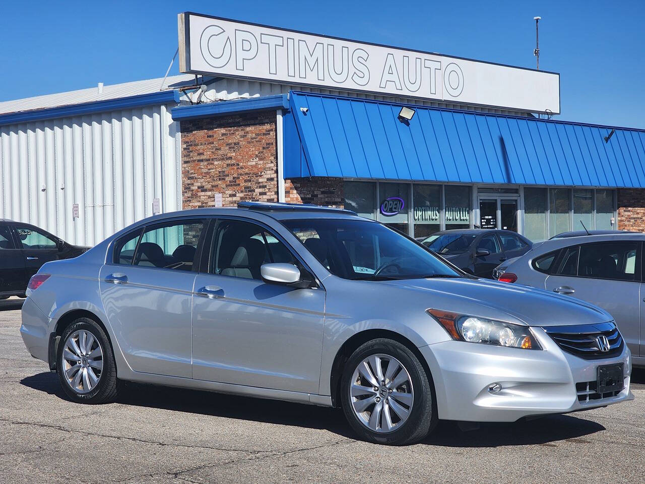 2011 Honda Accord for sale at Optimus Auto in Omaha, NE