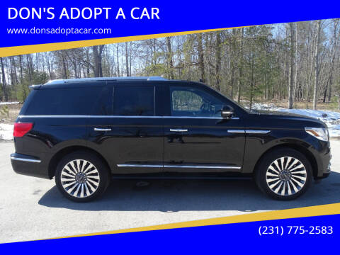 2018 Lincoln Navigator for sale at DON'S ADOPT A CAR in Cadillac MI