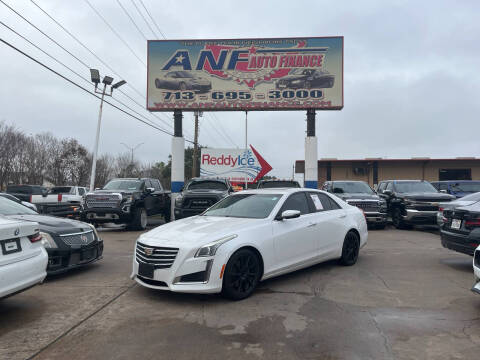 2019 Cadillac CTS for sale at ANF AUTO FINANCE in Houston TX