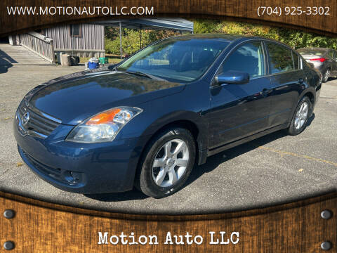 2009 Nissan Altima for sale at Motion Auto LLC in Kannapolis NC