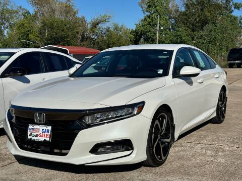 2020 Honda Accord for sale at USA Car Sales in Houston TX