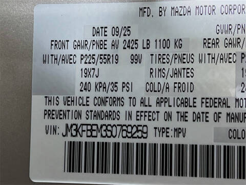 2025 Mazda CX-5 2.5 S Premium Plus