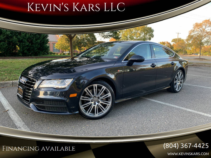 2012 Audi A7 for sale at Kevin's Kars LLC in Richmond VA