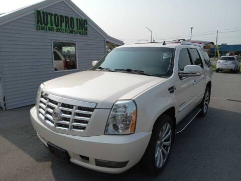 2011 Cadillac Escalade for sale at Auto Pro Inc in Fort Wayne IN