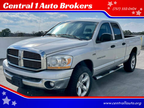 2006 Dodge Ram Pickup 2500 for sale at Central 1 Auto Brokers in Virginia Beach VA