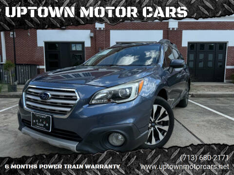 2016 Subaru Outback for sale at UPTOWN MOTOR CARS in Houston TX