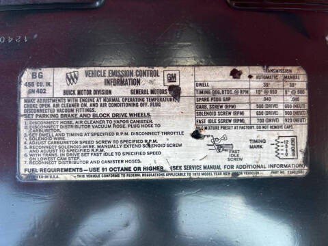 1972 Buick Gran Sport