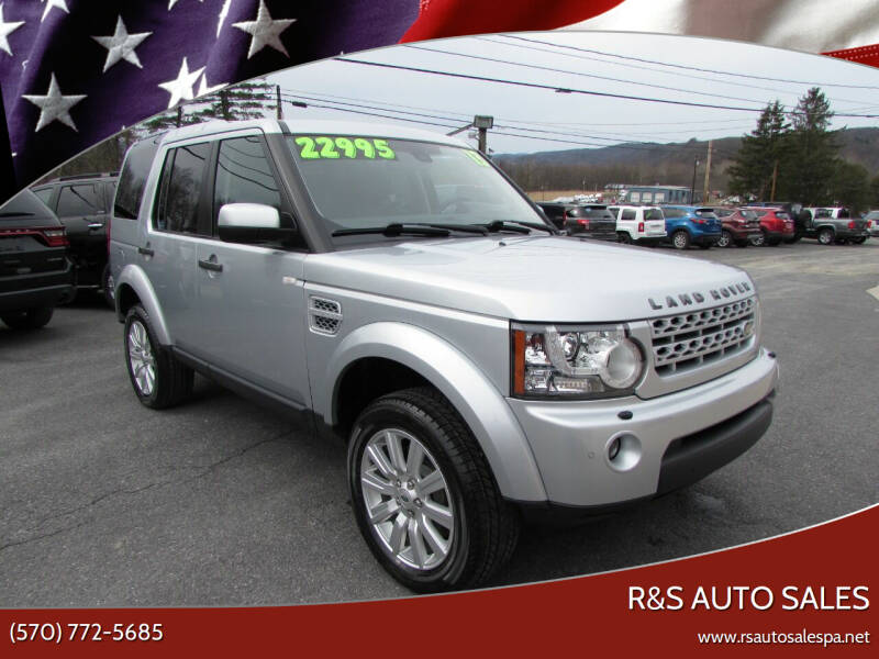 2013 Land Rover LR4 for sale at R&S Auto Sales in Linden PA