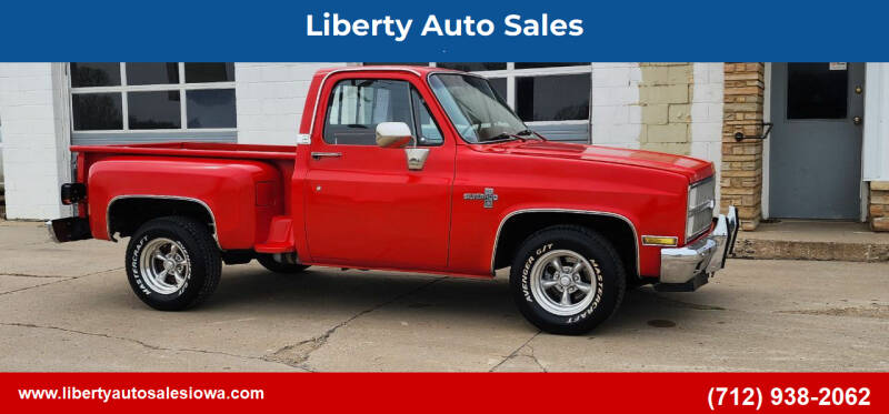 1981 Chevrolet C/K 10 Series for sale at Liberty Auto Sales in Merrill IA