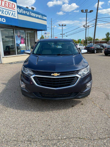 2018 Chevrolet Equinox for sale at National Auto Sales Inc. in Warren MI