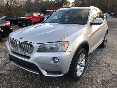 2013 BMW X3 for sale at Certified Motors LLC in Mableton GA