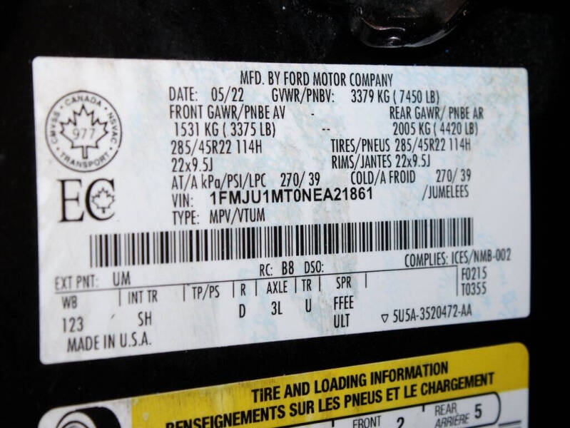 2022 Ford Expedition Platinum