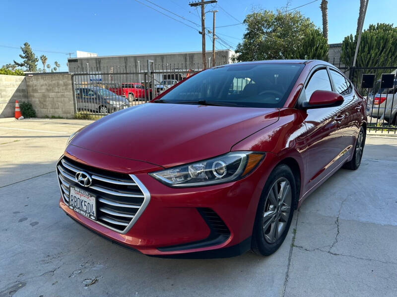 2018 Hyundai Elantra for sale at Oro Cars in Van Nuys CA