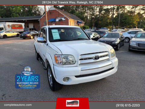 2006 Toyota Tundra for sale at Complete Auto Center , Inc in Raleigh NC