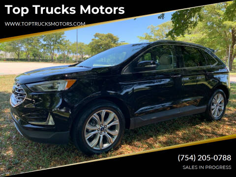 2019 Ford Edge for sale at Top Trucks Motors in Pompano Beach FL