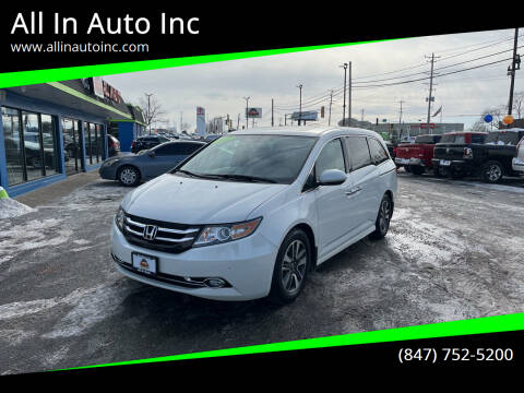 2015 Honda Odyssey for sale at All In Auto Inc in Palatine IL