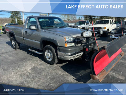 2003 Chevrolet Silverado 2500HD for sale at Lake Effect Auto Sales in Chardon OH