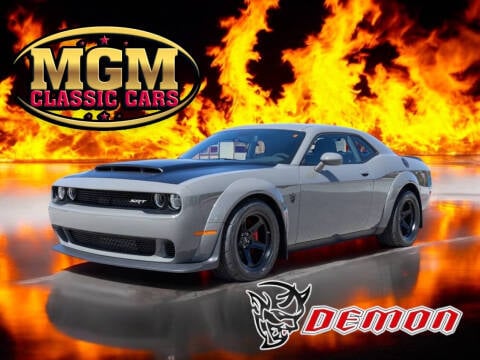 2018 Dodge Challenger for sale at MGM CLASSIC CARS in Addison IL