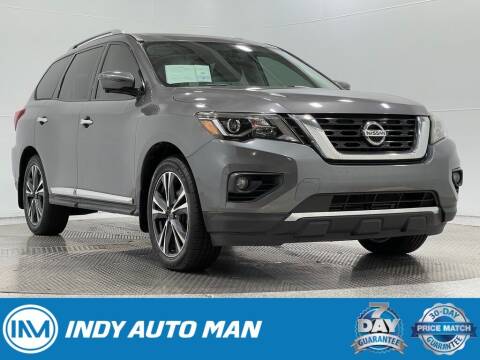2017 Nissan Pathfinder for sale at INDY AUTO MAN in Indianapolis IN