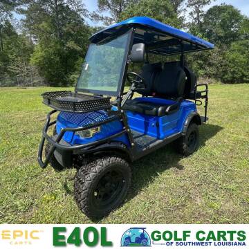 2023 EPIC E40L for sale at Golf Carts of Southwest Lousiana in Leesville LA