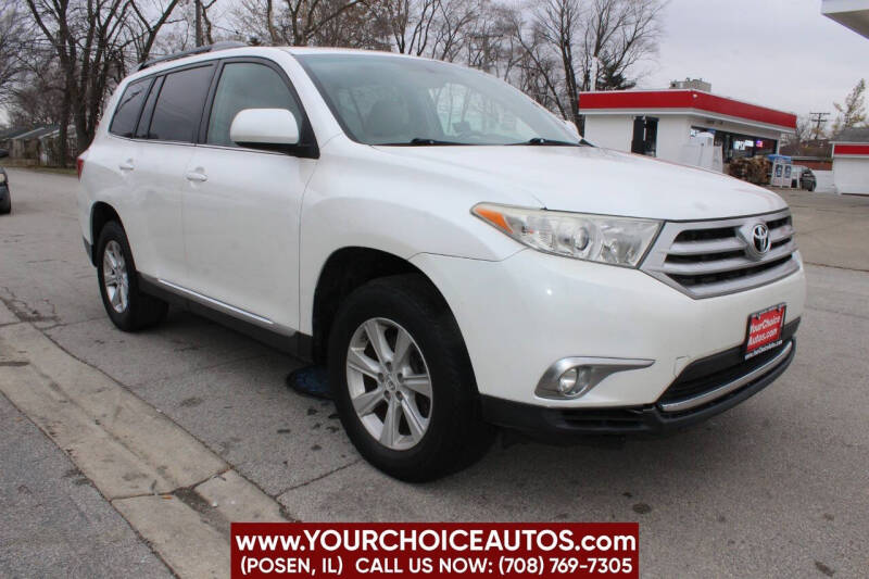 2012 Toyota Highlander for sale at Your Choice Autos in Posen IL