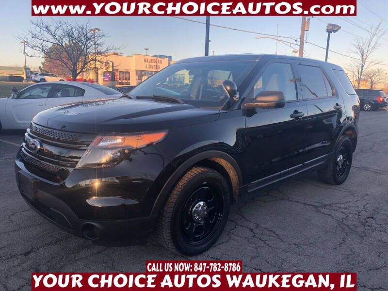 2013 Ford Explorer Police Interceptor Utility