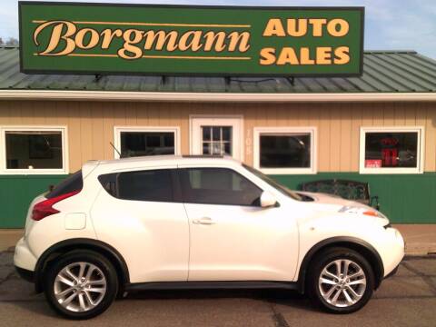 2014 Nissan JUKE for sale at Borgmann Auto Sales in Norfolk NE