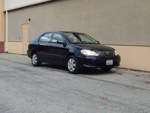 2006 Toyota Corolla for sale at Gilroy Motorsports in Gilroy CA
