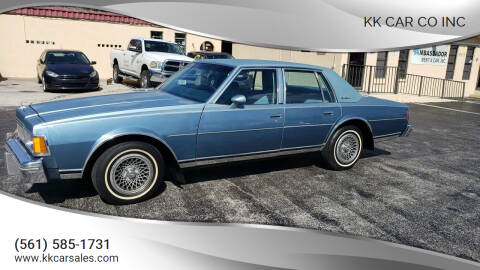1977 Chevrolet Caprice for sale at KK Car Co Inc in Lake Worth FL