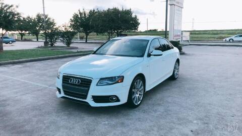 2012 Audi A4 for sale at West Oak L&M in Houston TX