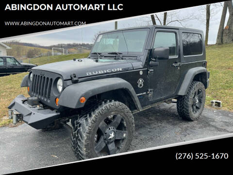 2007 Jeep Wrangler for sale at ABINGDON AUTOMART LLC in Abingdon VA
