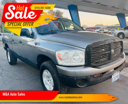 2008 Dodge Ram Pickup 1500 for sale at M&A Auto Sales in Sacramento CA