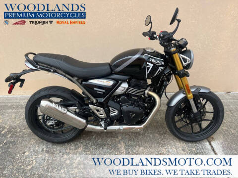 2025 Triumph Speed 400 Phantom Black / Stor