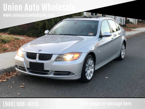 2007 BMW 3 Series for sale at Union Auto Wholesale in Union NJ