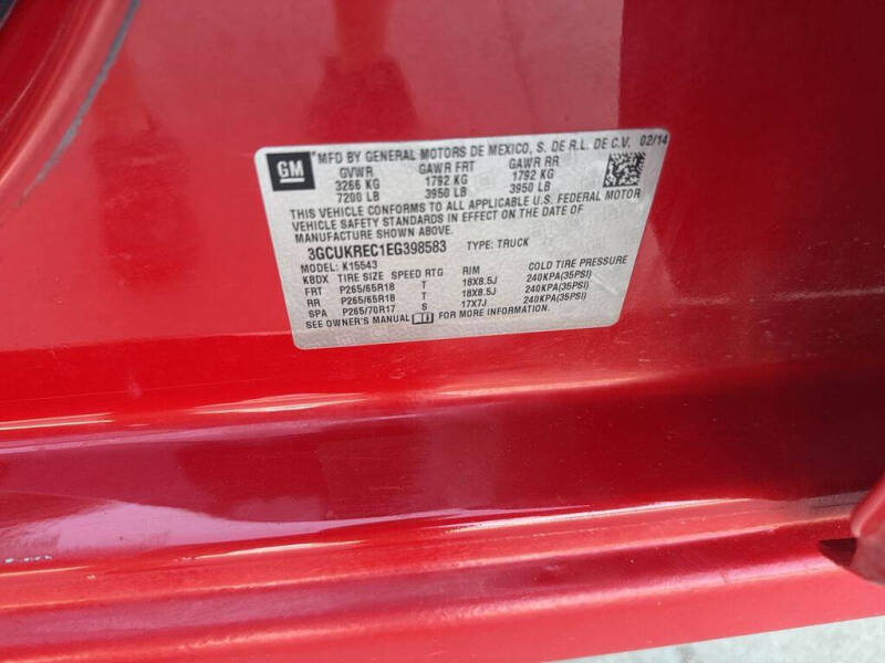 2014 Chevrolet Silverado 1500