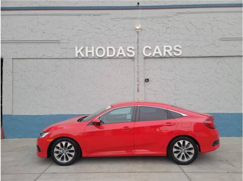 2016 Honda Civic for sale at Khodas Cars in Gilroy CA