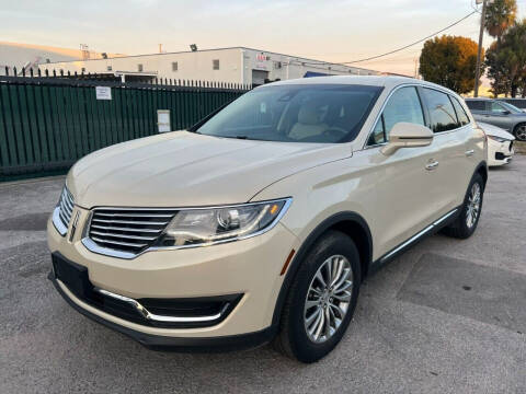 2016 Lincoln MKX for sale at Vice City Deals in Doral FL