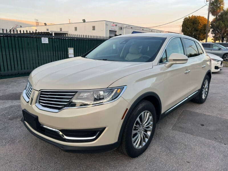 2016 Lincoln MKX for sale at Vice City Deals in North Miami Beach FL