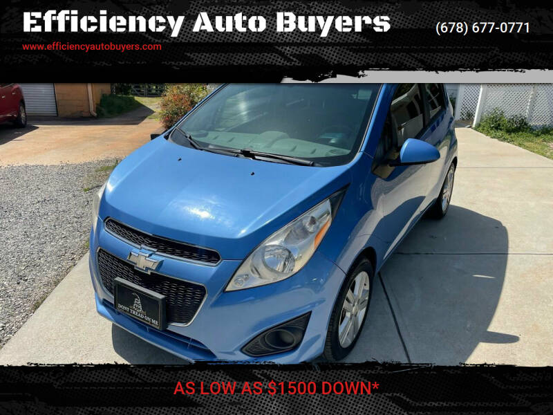 2014 Chevrolet Spark for sale at Efficiency Auto Buyers in Milton GA
