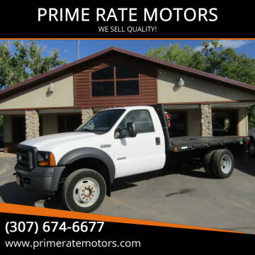 2007 Ford F-550 Super Duty for sale at PRIME RATE MOTORS in Sheridan WY
