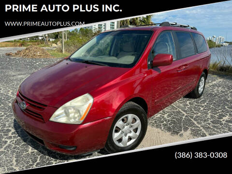 2008 Kia Sedona for sale at PRIME AUTO PLUS INC. in Daytona Beach FL