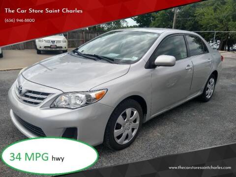 2013 Toyota Corolla for sale at The Car Store Saint Charles in Saint Charles MO