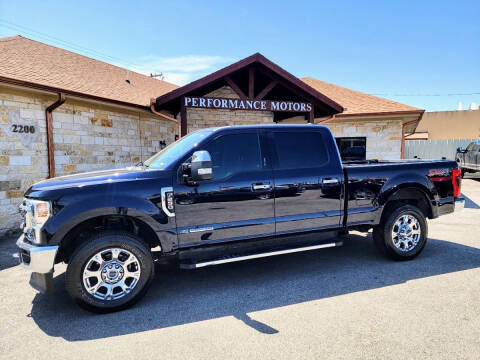 2021 Ford F-250 Super Duty for sale at Performance Motors Killeen Second Chance in Killeen TX