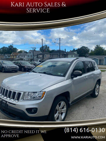 2011 Jeep Compass for sale at Kari Auto Sales & Service in Erie PA