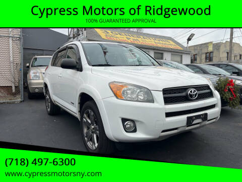 2010 Toyota RAV4 for sale at Cypress Motors of Ridgewood in Ridgewood NY
