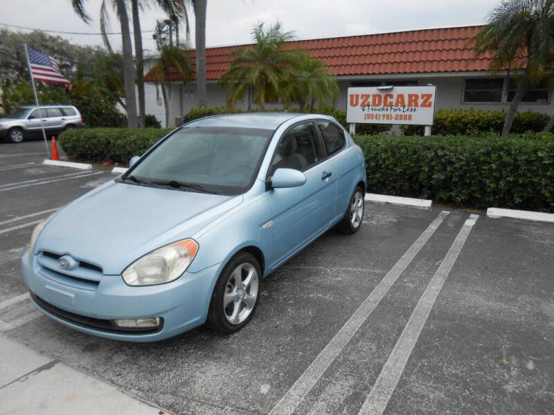 2007 Hyundai Accent for sale at Uzdcarz Inc. in Pompano Beach FL
